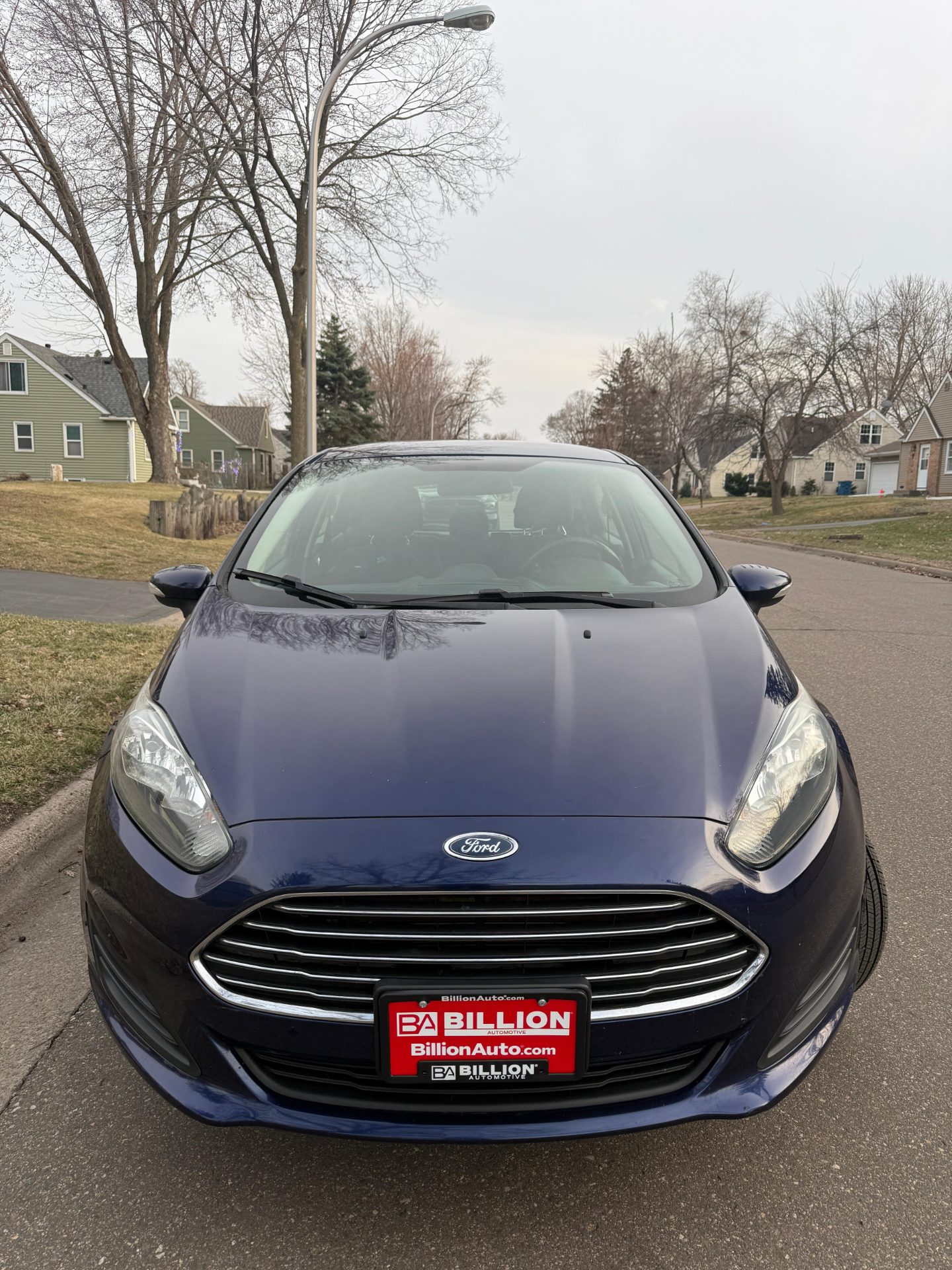 2016 Ford Fiesta SE - Image 1 - 96,243 miles - $5,999 - Blue - GCR Auto Sales Minnesota